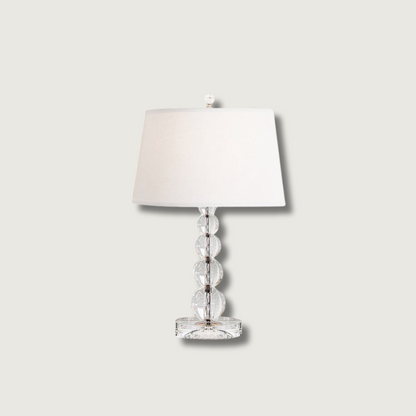 Luxurious Glass Globe Table Lamp - Fesara