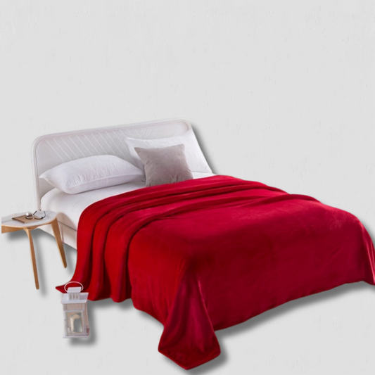 Cozy Fleece Blanket for Home and Travel - Fesara
