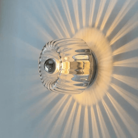 Modern Glass Wall Sconce - Fesara