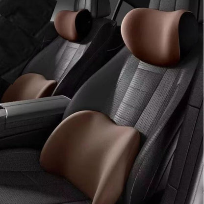 Ergonomic Car Seat Cushion Set - Neck & Back Support