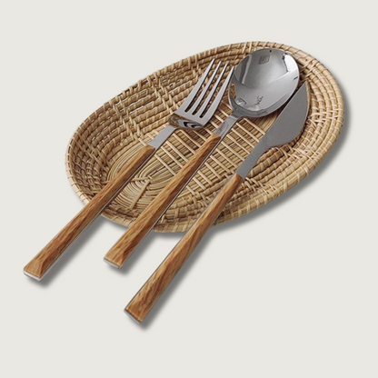 Premium 3-Piece Stainless Steel Cutlery Set - Fesara