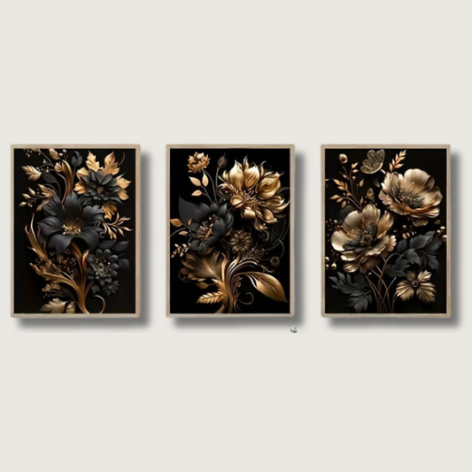 Elegant Floral Wall Decoration - Fesara