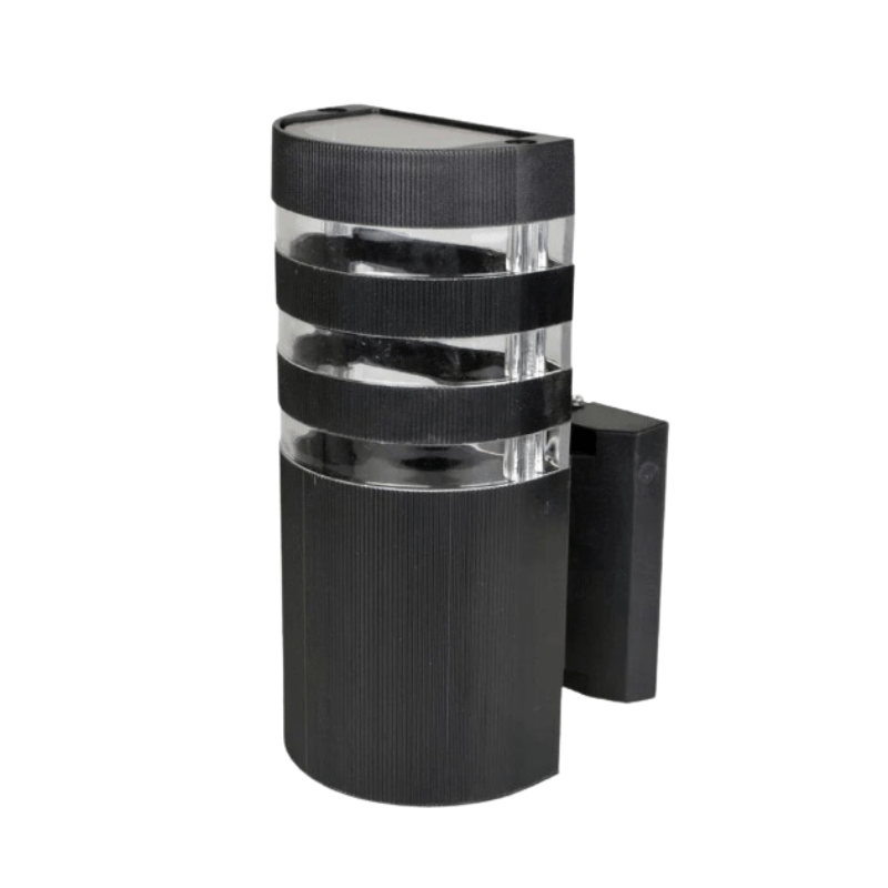 NovaBeam Modern Slim Black Outdoor Wall Lamp - Energy Efficient & Weather Resistant-5