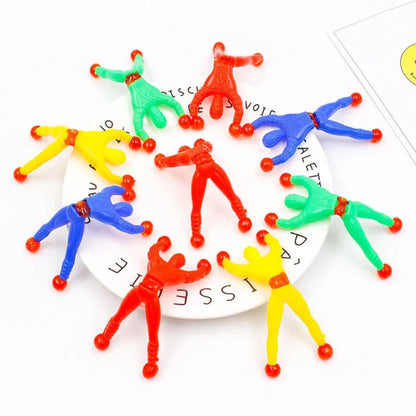 Fun Kids Climbing Man Wall Stickers 10 Pack