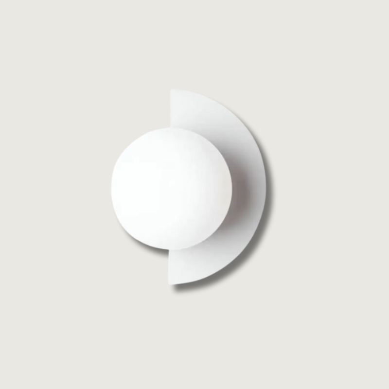Contemporary Round Wall Light - Fesara