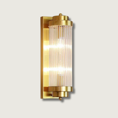 Sleek Glass LED Wall Lamp - Fesara