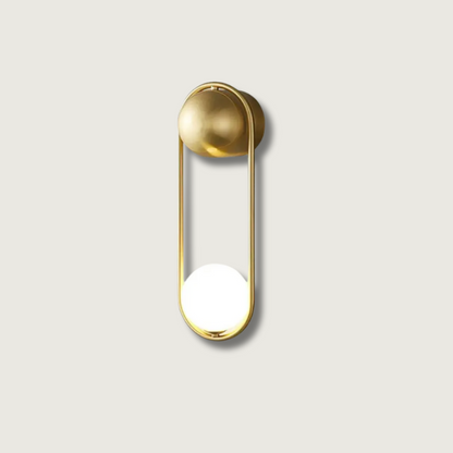 Modern Round Wall Lamp - Fesara