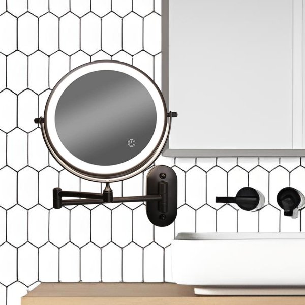 Bright Adjustable LED Vanity Mirror