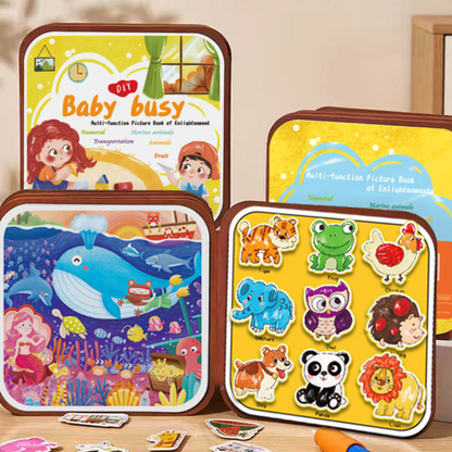 Interactive Kids Learning Story Book and Drawing Pad