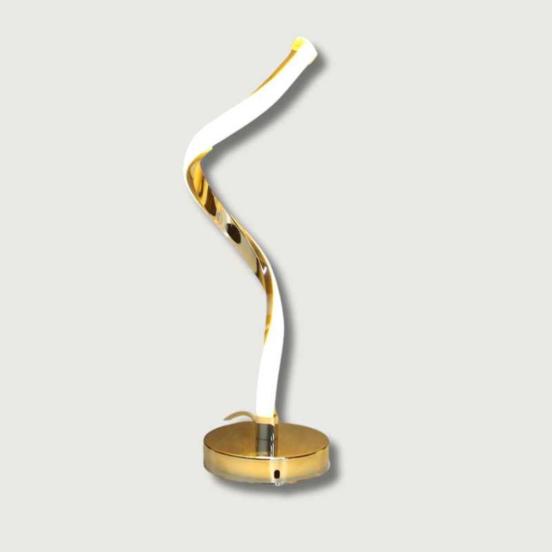 Stylish Spiral LED Table Lamp for Home Office - Fesara
