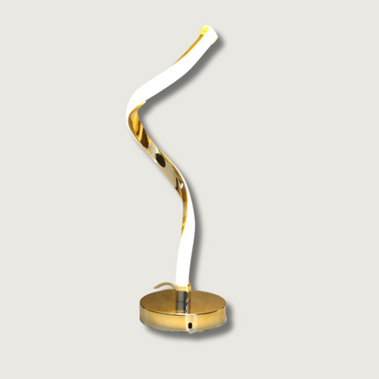 Stylish Spiral LED Table Lamp for Home Office - Fesara