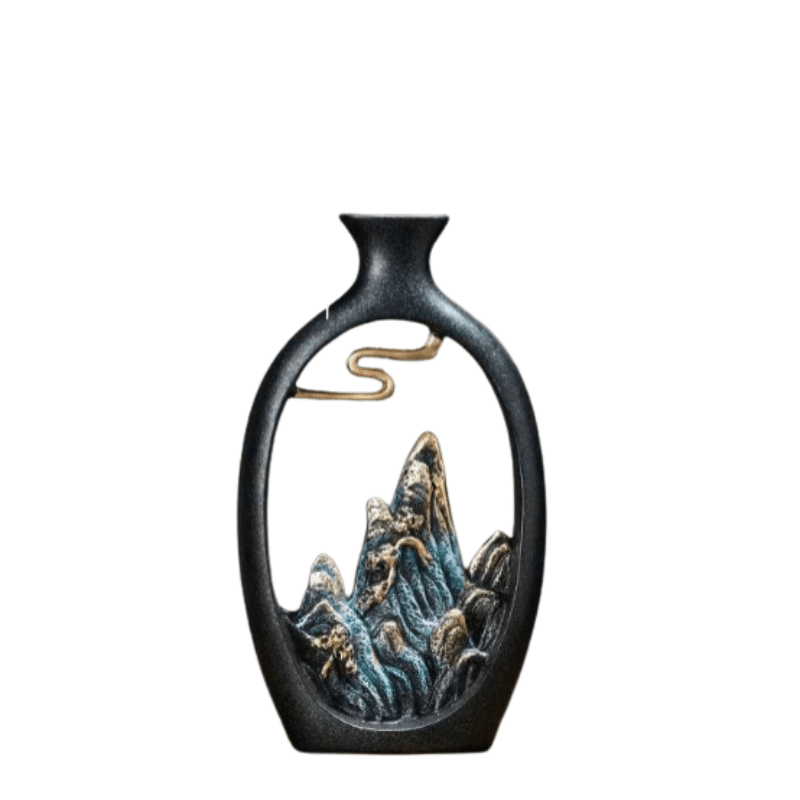 Beautiful Ceramic Mountain Vase Decor