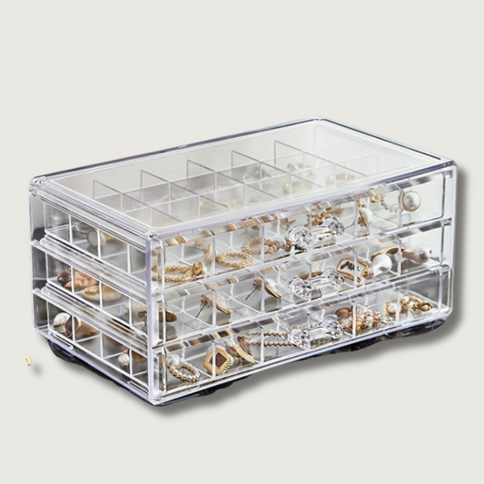 Stackable Jewelry Box Storage Case - Fesara