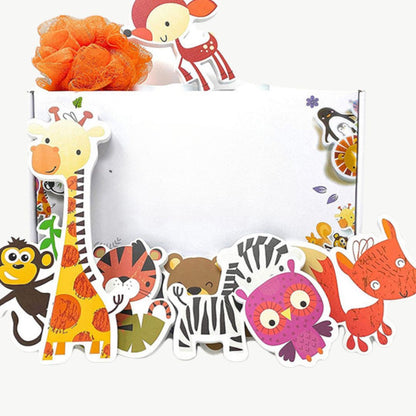 Colorful Animal Bath Time Playset