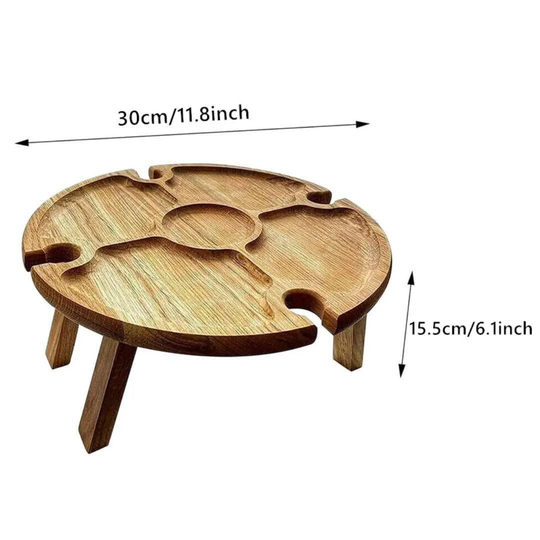 Deluxe Wooden Serving Platter