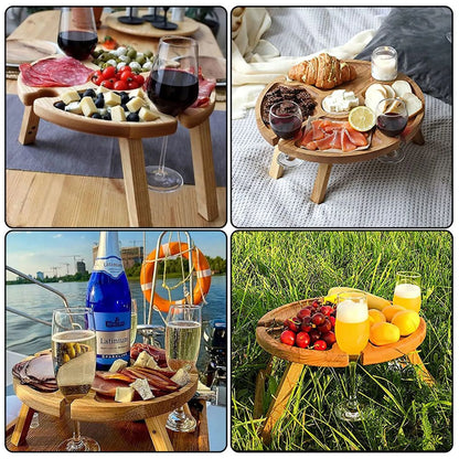 Deluxe Wooden Serving Platter