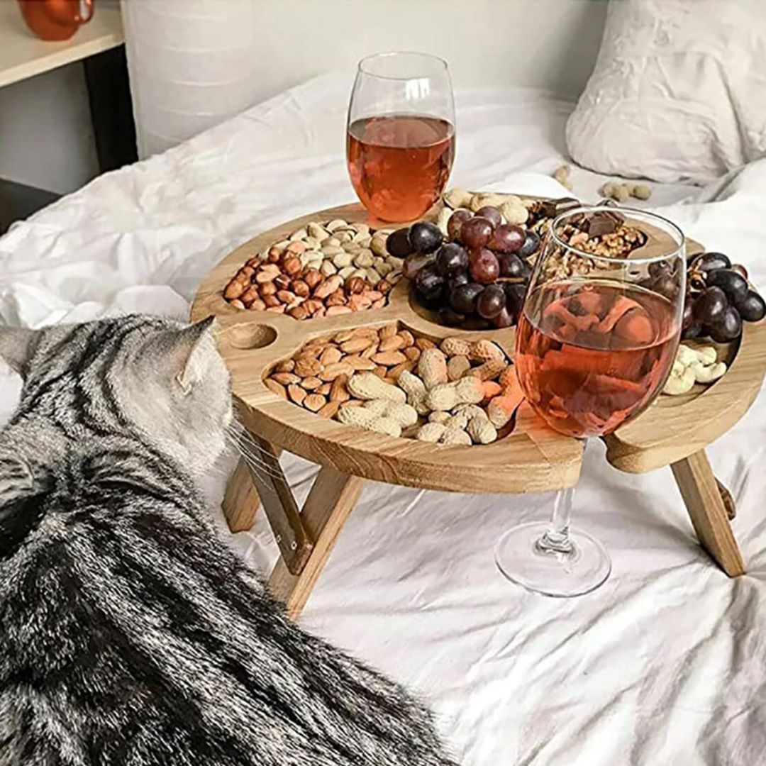 Deluxe Wooden Serving Platter