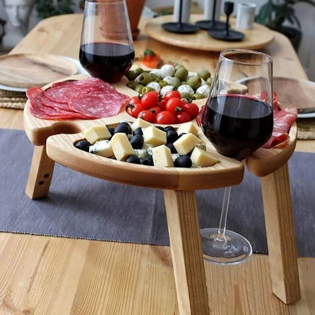 Deluxe Wooden Serving Platter