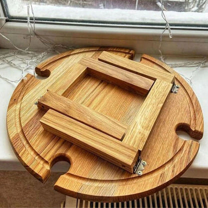 Deluxe Wooden Serving Platter