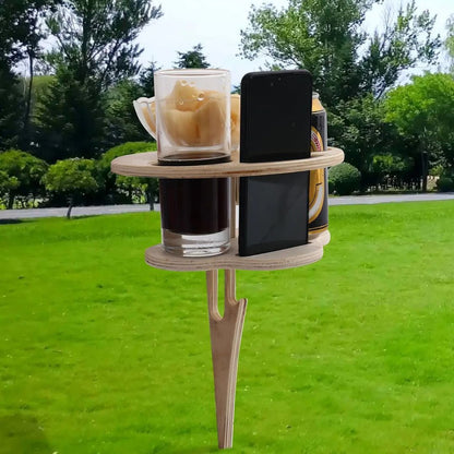 Folding Collapsible Wine Serving Table