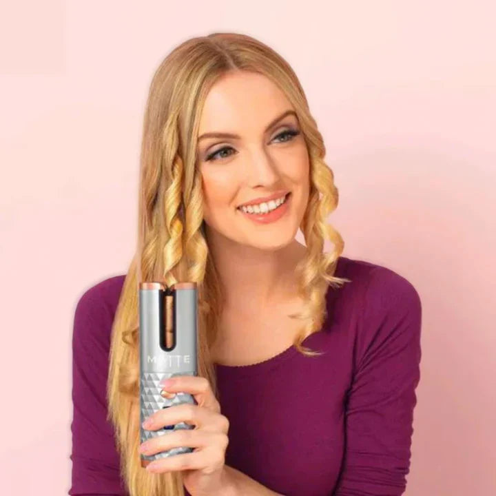 Portable Easy Curl Hair Styler Cordless Curling Iron