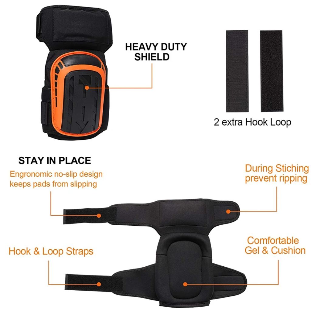 Durable Comfortable Knee Pads for Work and Heavy Use