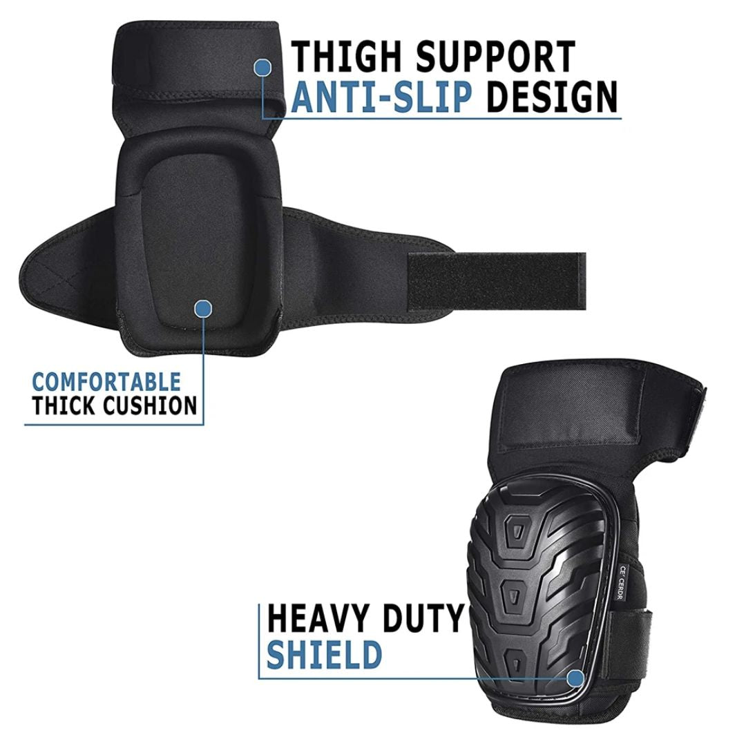 Durable Ergonomic Work Knee Pads