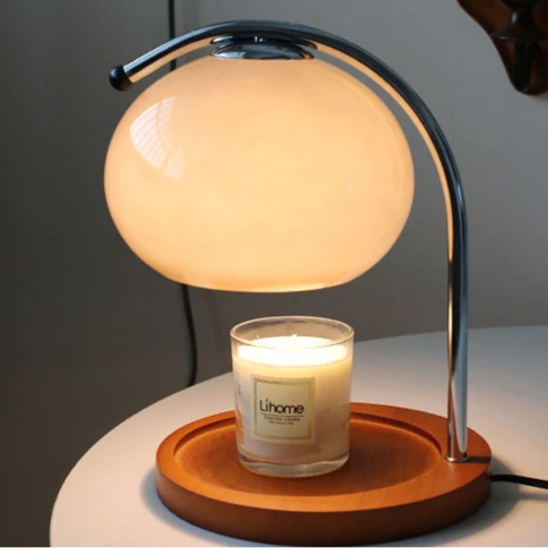 Vintage Style Glass Desk Lamp