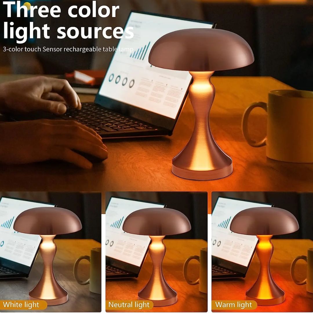 Elegant Dutch Floral Desk Lamp