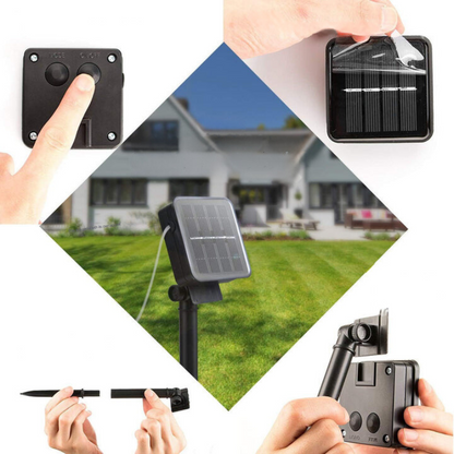 Outdoor Solar Fairy Lights with Soft Warm Glow