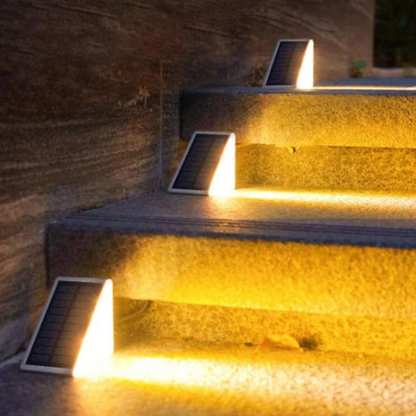 Outdoor Solar Powered Step Lights