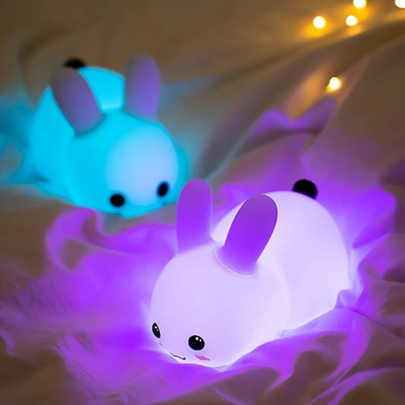 Soothing Kids Bedroom Nightlight - Cuddle Bunny