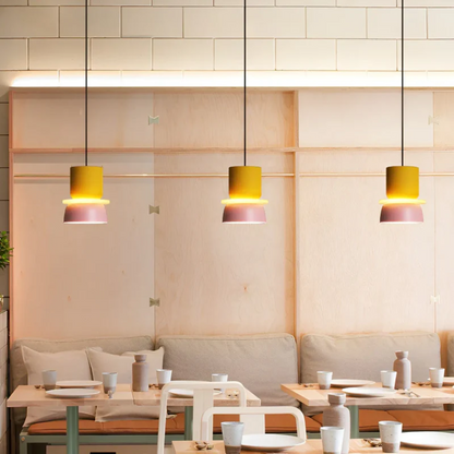 Bright Colorful Macaron Pendant Light