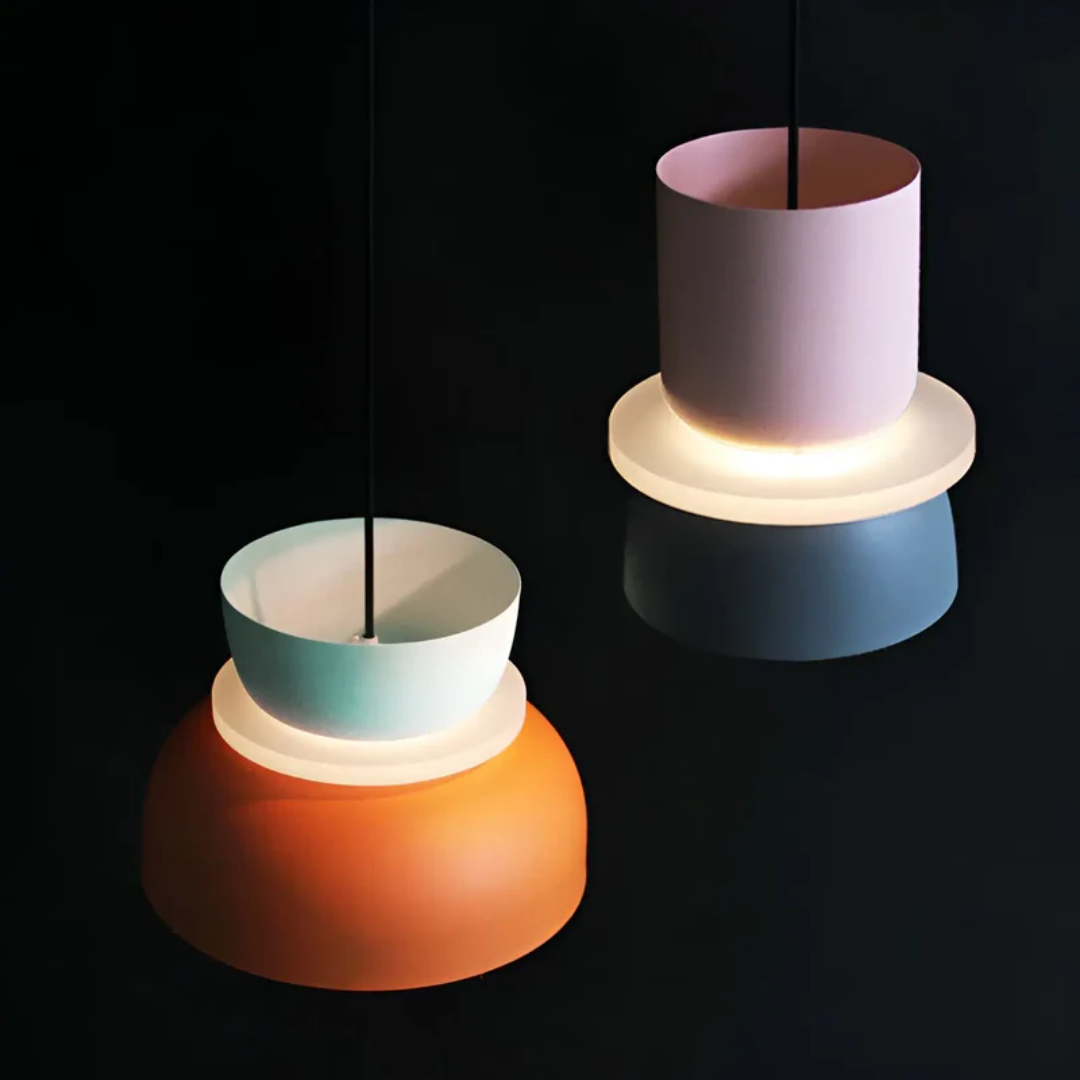 Bright Colorful Macaron Pendant Light