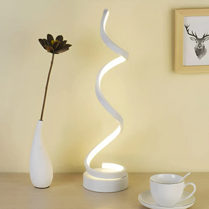 Adjustable Contemporary Spiral Desk Lamp - Fesara