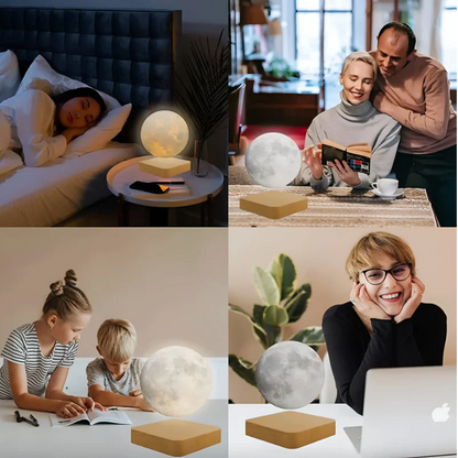 Glowing Orb Floating Night Lamp
