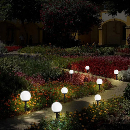Outdoor Solar Powered LED Garden Lights Set