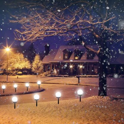 Outdoor Solar Powered LED Garden Lights Set