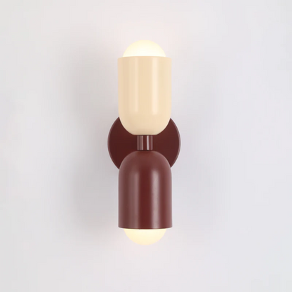 Dual Sided LED Wall Light in Metal Finish