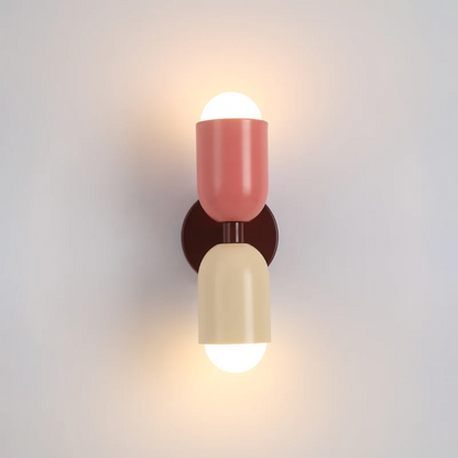 Dual Sided LED Wall Light in Metal Finish