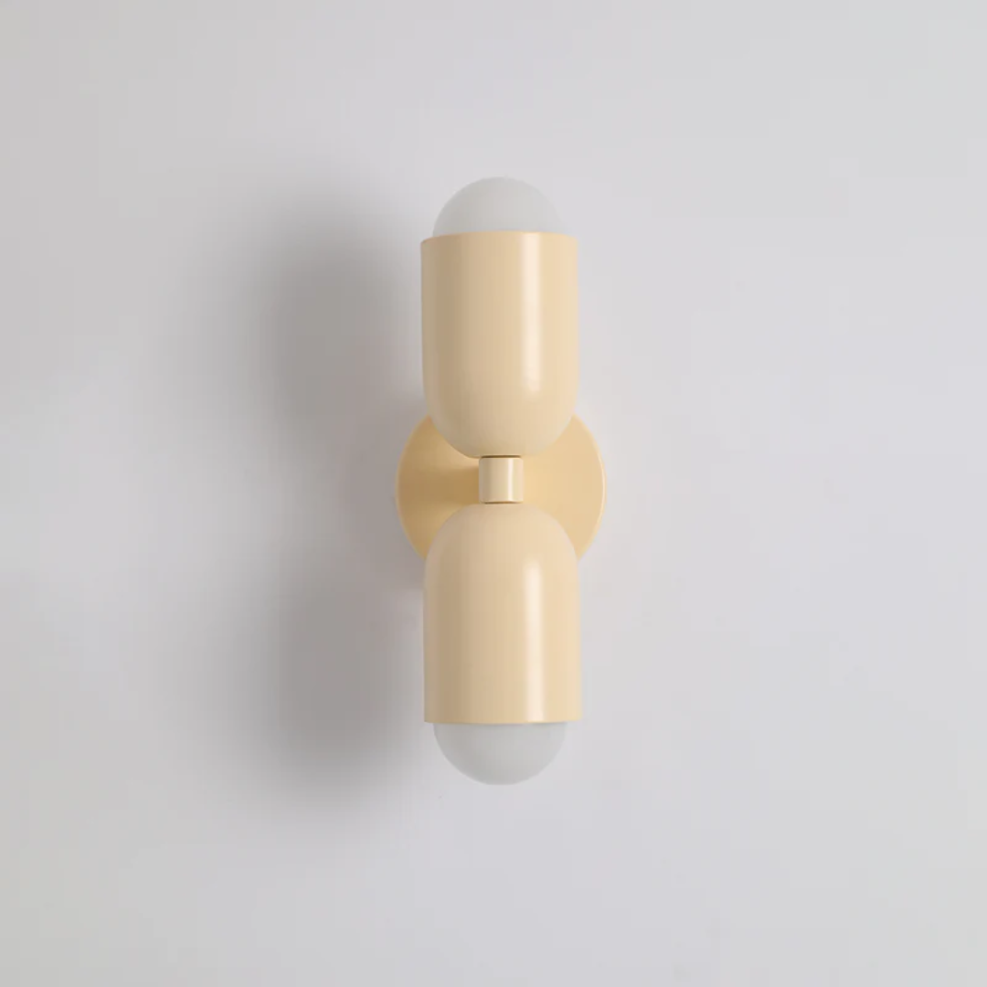 Dual Sided LED Wall Light in Metal Finish