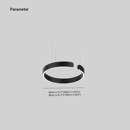 Stylish Round LED Hanging Light