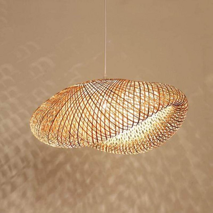 Natural Bamboo LED Hanging Light Balls