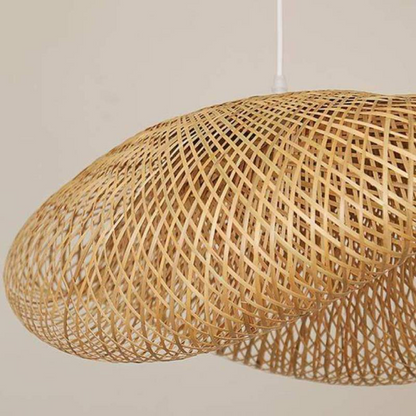Natural Bamboo LED Hanging Light Balls