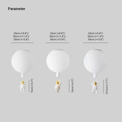 Fun Kids Space LED Ceiling Light_fixture
