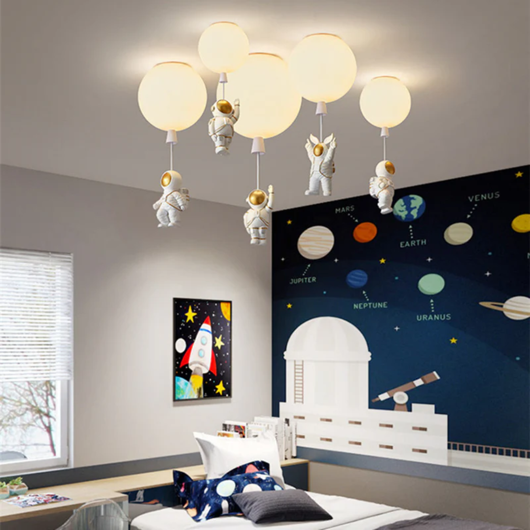 Fun Kids Space LED Ceiling Light_fixture