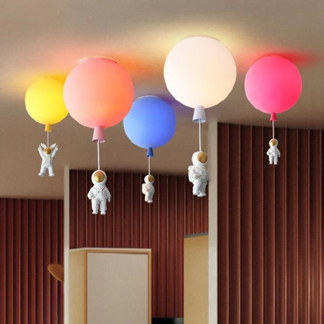 Fun Kids Space LED Ceiling Light_fixture - Fesara