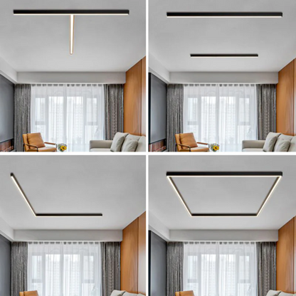 Commercial Linear LED Ceiling Light Fixture