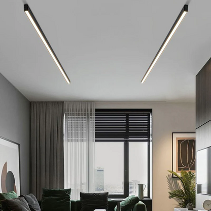 Commercial Linear LED Ceiling Light Fixture - Fesara