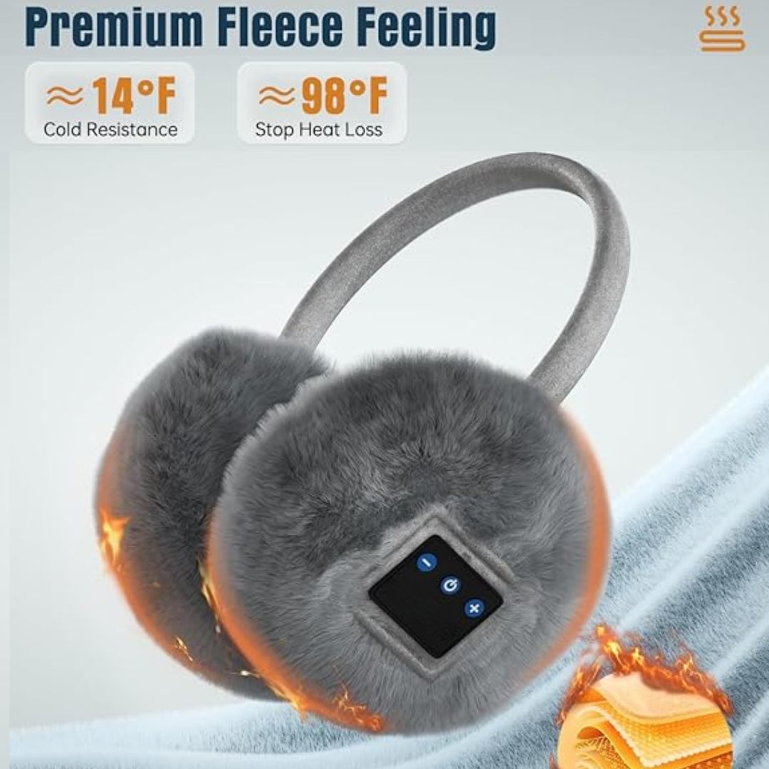 Warm Wireless Bluetooth Head Warmers with HD Sound